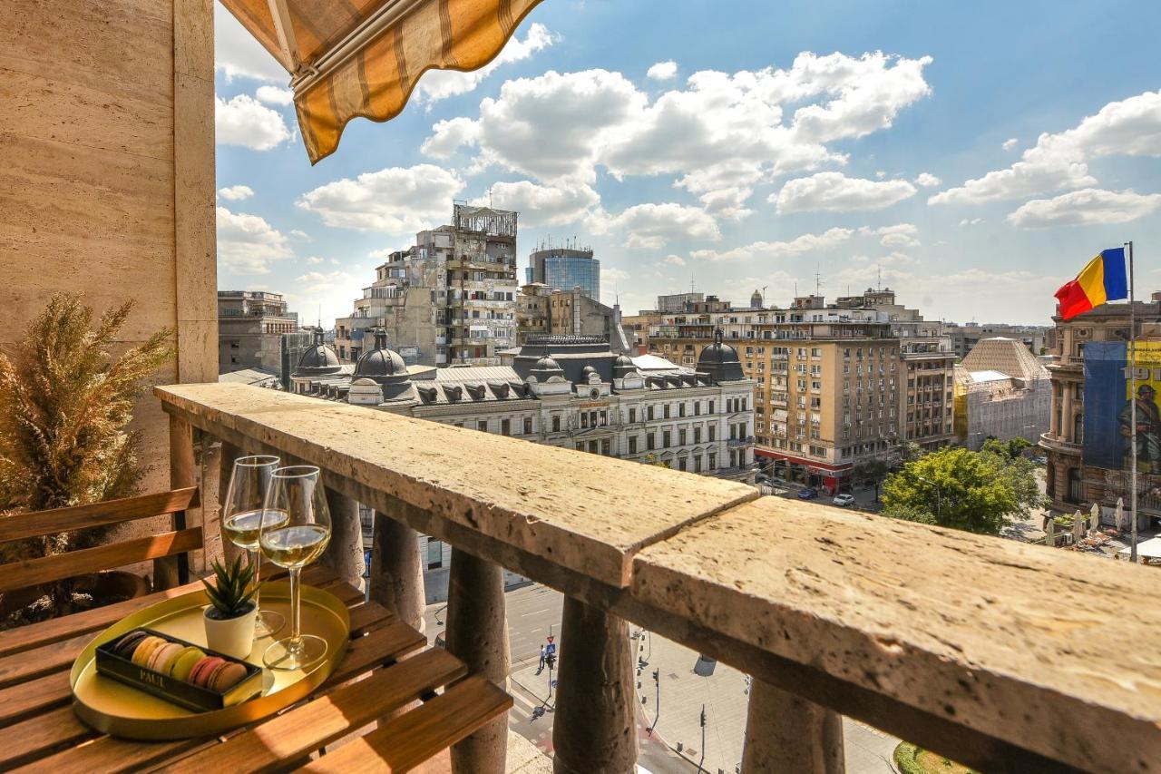 Chic Accommodation With Breathtaking Views Over Calea Victoriei - Your Central Heaven Bucarest Exterior foto
